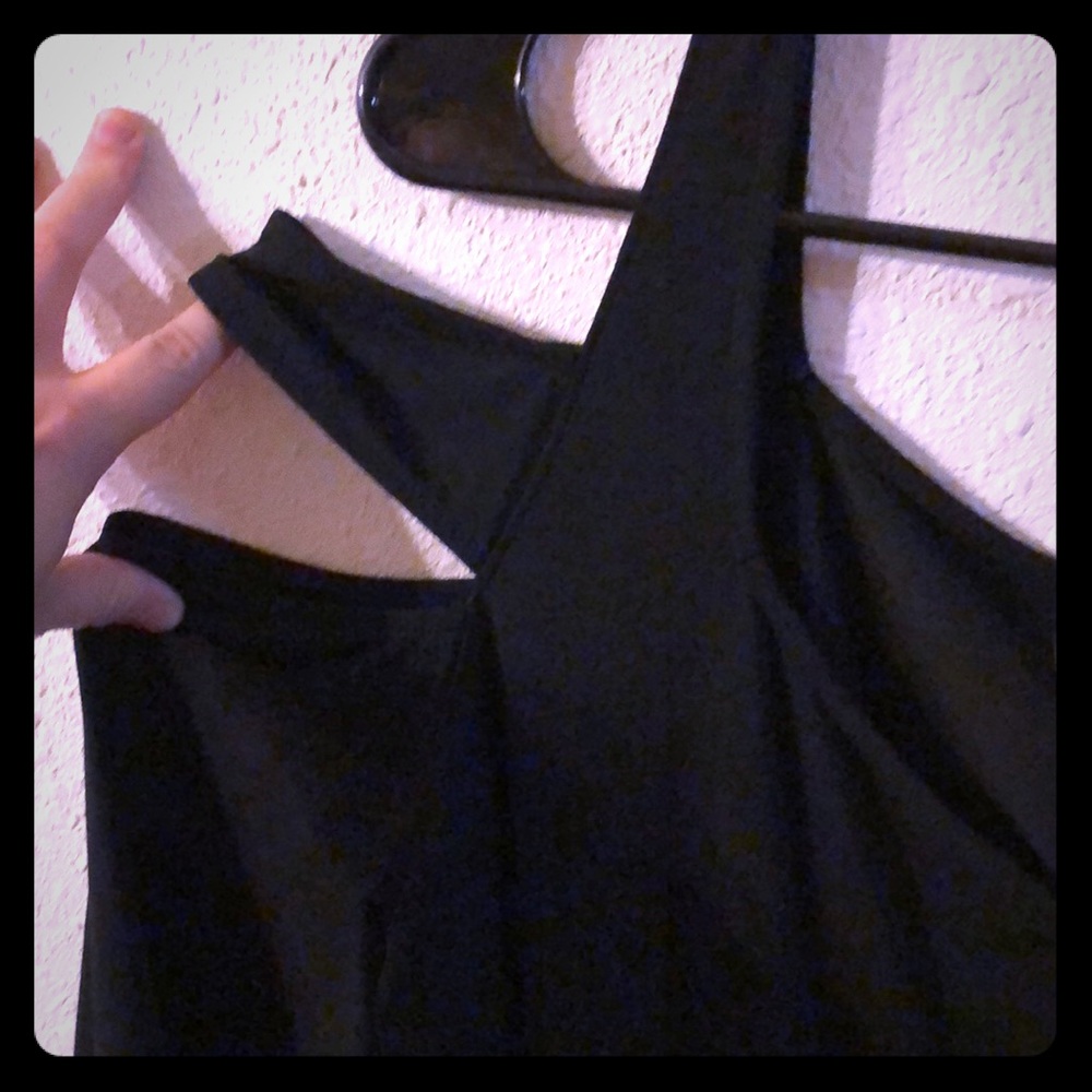 Black “bondage” T-shirt